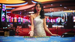 Meja Blackjack live dengan dealer profesional di ompoker